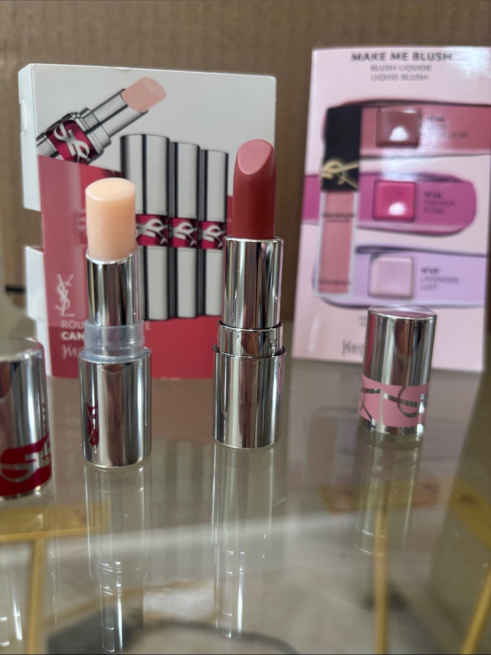 Yves Saint Laurent Lipstick Duo - Candy Glaze , #150 Love shine